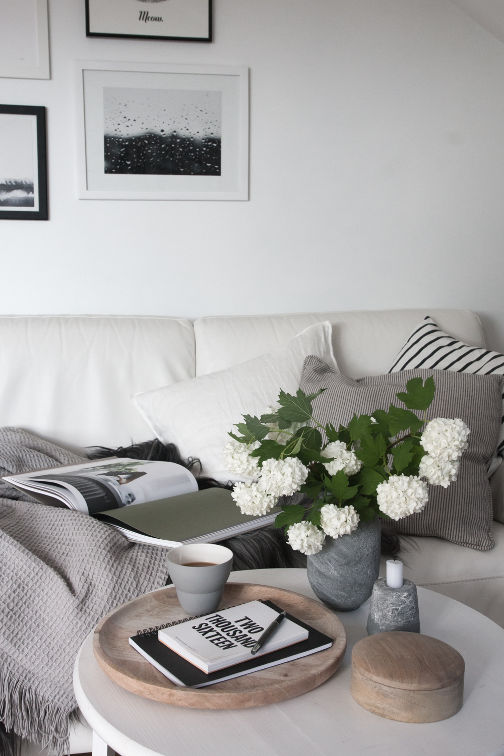 Scandinavian-living-room.-White-and-grey-with-a-touch-of-wood-and-greenery